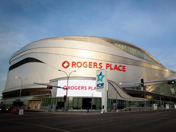 Photo of the Rogers Place project for City of Edmonton
