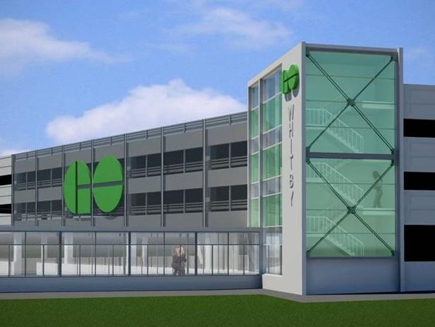 Photo of the GO Whitby Parking Facility project for Metrolinx/GO Transit